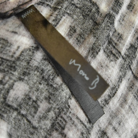 Mono B Shorts Romper With Buttons - Picture 6 of 6